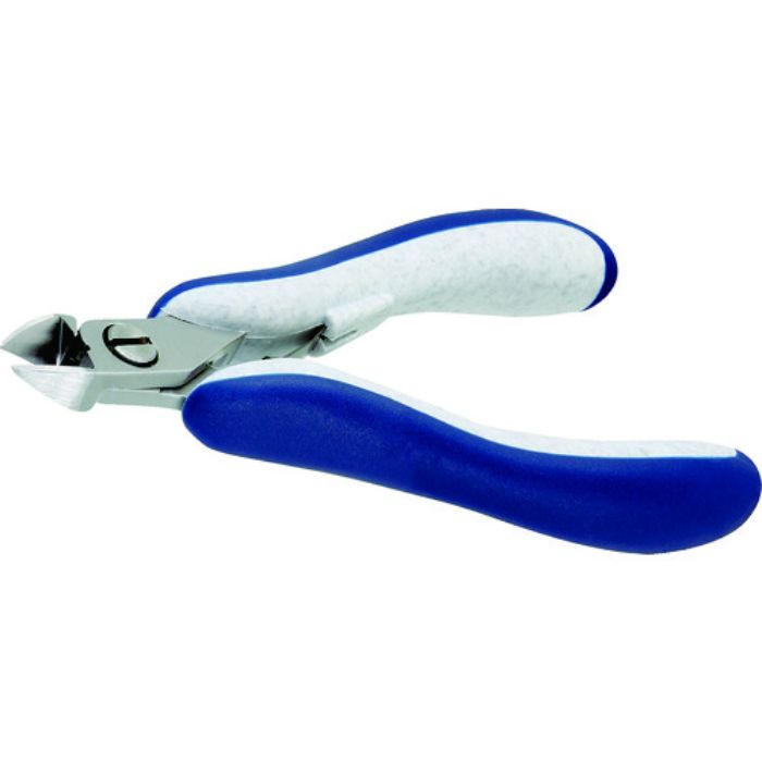 idealtek ESD精密ニッパ 長円形 フルフラッシュ刃 120mm(Tcode:2069657)