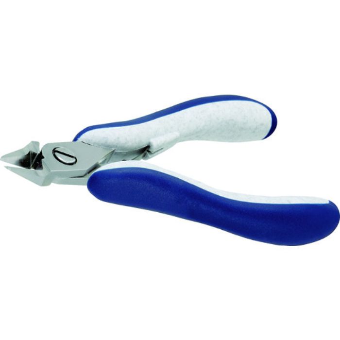 idealtek ESD精密ニッパ 先細リリーブ形 大 フラッシュ刃 120mm(Tcode:2069675)