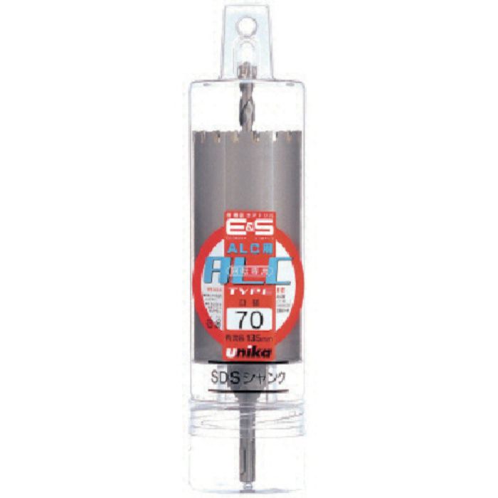 UNIKA ESコアドリル ALC用60mm SDSシャンク(Tcode:7492634)