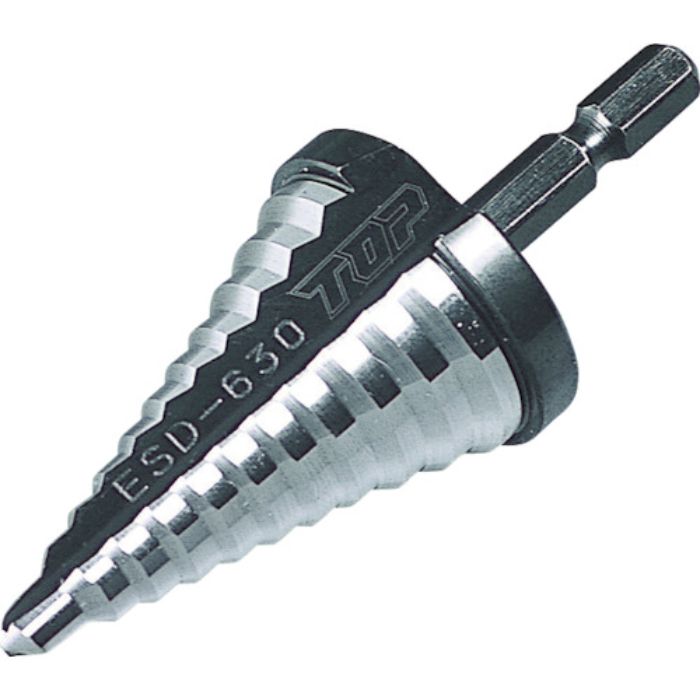 TOP 電動ドリル用ステップドリル 10段 4〜22mm(Tcode:3970809)