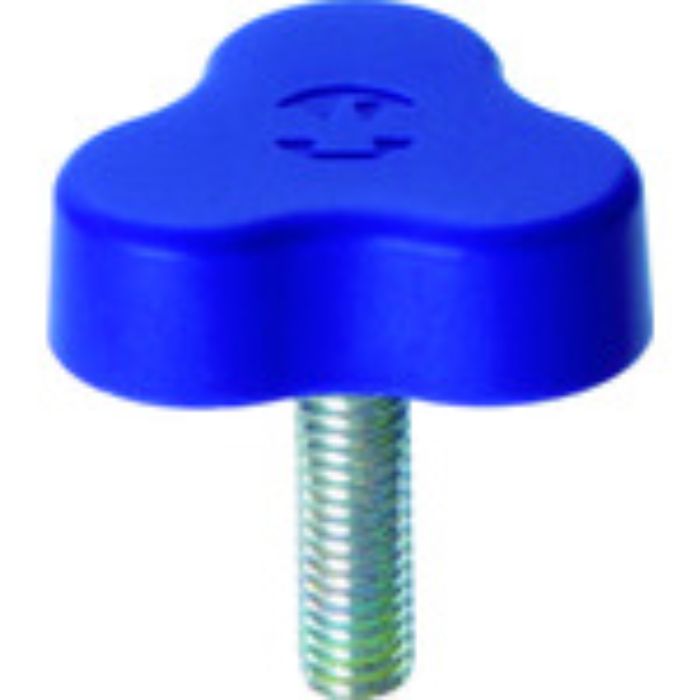 三星 蝶ボルト イーグルスターノブ“三平” ねじ寸法M5×0.8 青(Tcode:3632768)