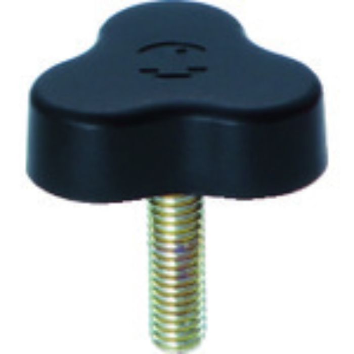 三星 蝶ボルト イーグルスターノブ“三平” ねじ寸法M6×1 黒(Tcode:3632792)