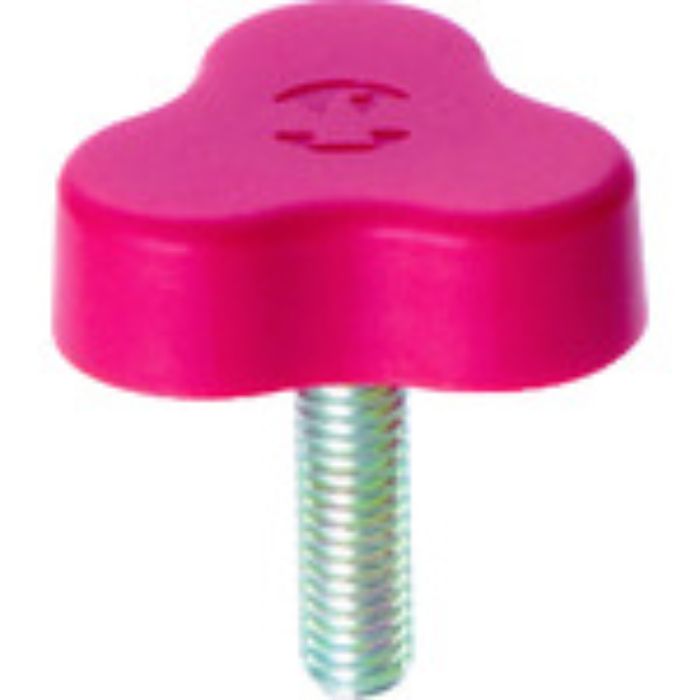 三星 蝶ボルト イーグルスターノブ“三平” ねじ寸法M6×1 赤(Tcode:3632814)