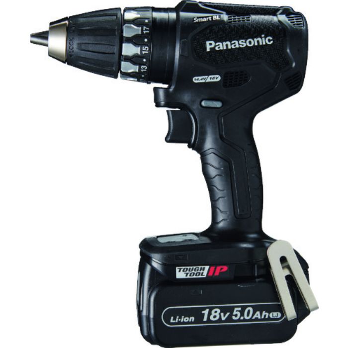 Panasonic デュアル 18V5.0Ah 充電式ドリルドライバー 黒(Tcode:1988315)