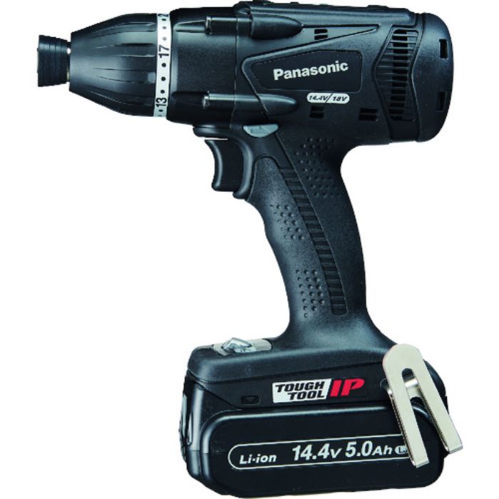 Panasonic デュアル マルチインパクトドライバー 14.4V5.0Ahセット品 黒(Tcode:1678691)