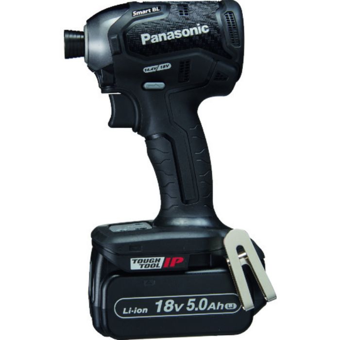 Panasonicインパクトドライバー 18v 5,0Ah  19年モデル Panasonic デュアル インパクトドライバー 18V 5.0Ahセット 黒(Tcode