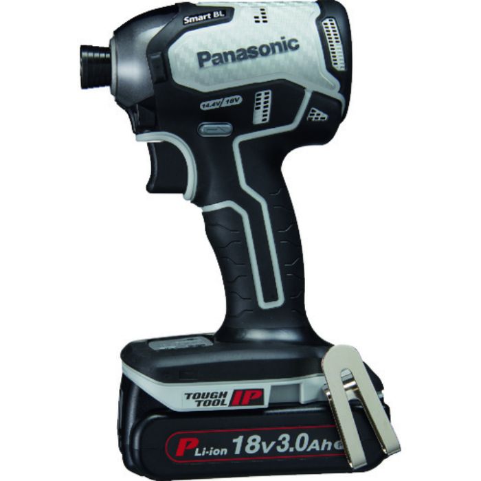 Panasonic デュアル インパクトドライバー 18V 3.0Ahセット グレー(Tcode:2004664)