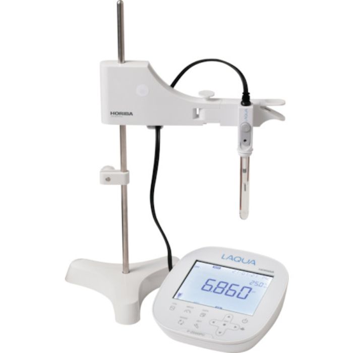 堀場 スタンダード卓上型pH・電気伝導率計(ガラスpH電極セット)(Tcode:3613581)