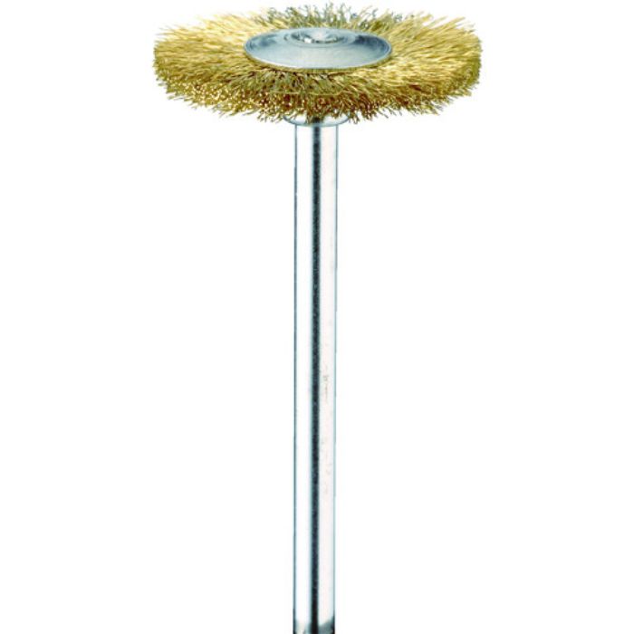 ミニモ 金属ブラシ ホイール 真鍮 φ22 (10本入)(Tcode:4993179)