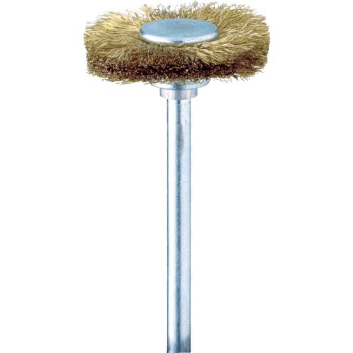 ミニモ 金属ブラシ ホイール 真鍮 φ25 (3本入)(Tcode:4993349)