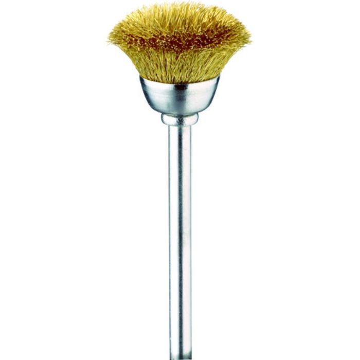 ミニモ 金属ブラシ カップ 真鍮 φ18 (10本入)(Tcode:4993501)