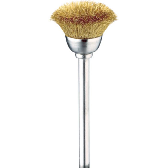 ミニモ 金属ブラシ カップ 真鍮 φ25 (3本入)(Tcode:4993543)