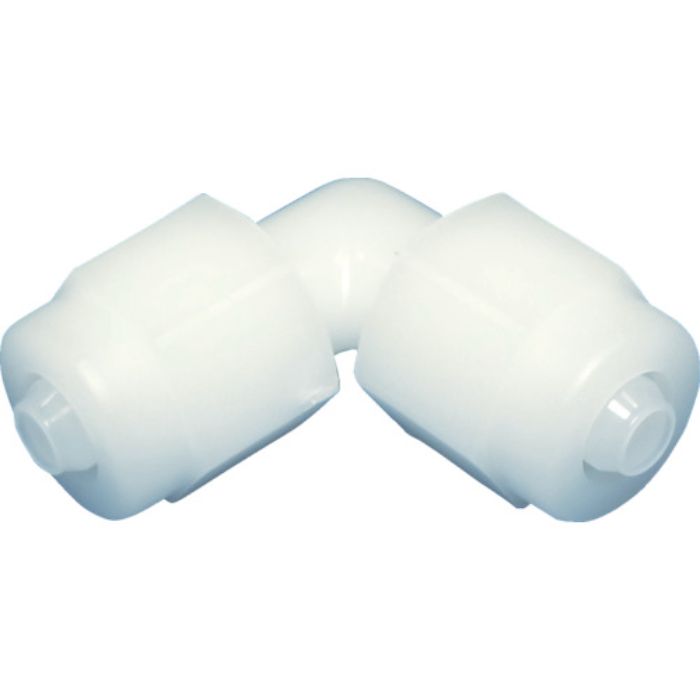 アラム チューブ継手 FUコネクター エルボ ポリプロピレン(白)(1762-10) 適用チューブ径12×16mm(Tcode:8186672)