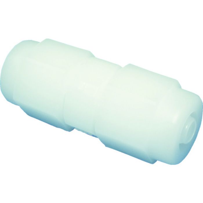 アラム チューブ継手 FUコネクター ストレート ポリプロピレン(白)(1760-03) 適用チューブ径4×6mm(Tcode:8186663)