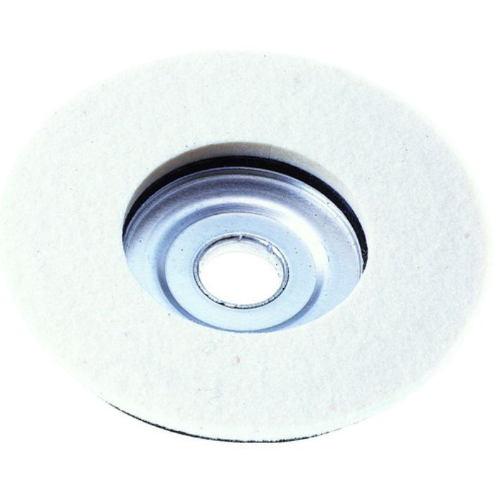 TRUSCO フェルトディスク Φ100 ふきとり用 5個入(Tcode:1758284)