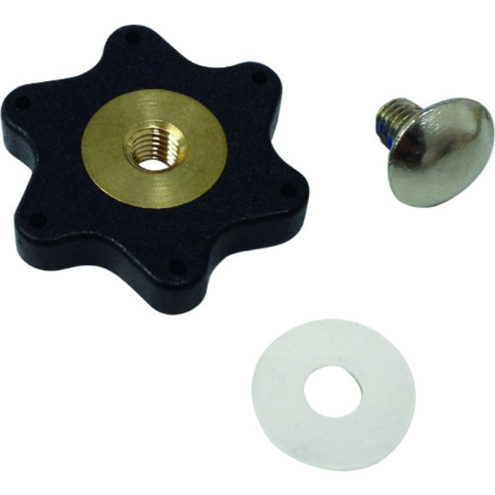 タジマ 丸鋸用角度切り定規 フリーガイド 200用パーツ 固定つまみセット(Tcode:8252715)