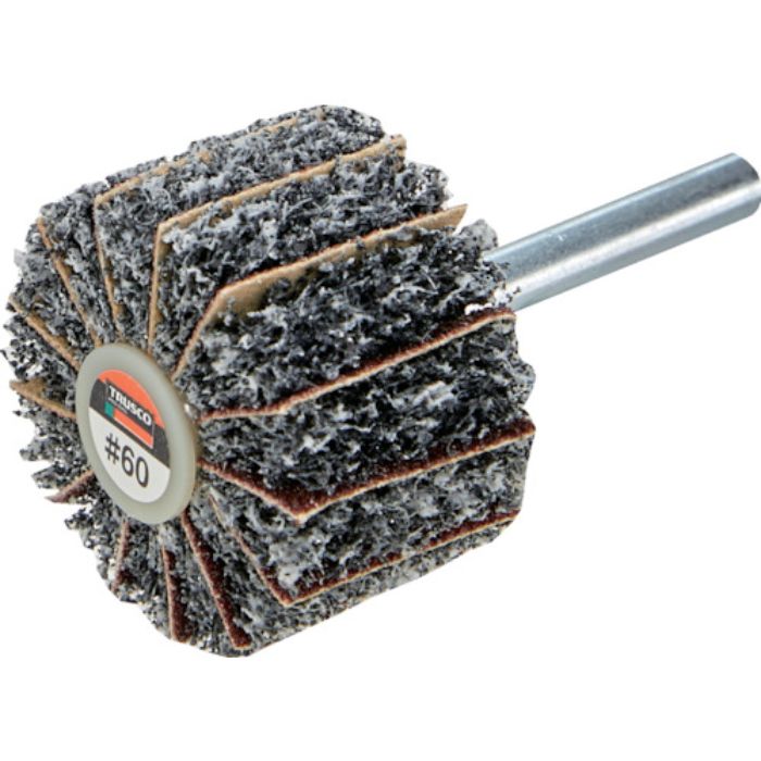 TRUSCO ナイロンミックスホイール外径φ30×厚み25×軸6 #60 5個入(Tcode:7705077)