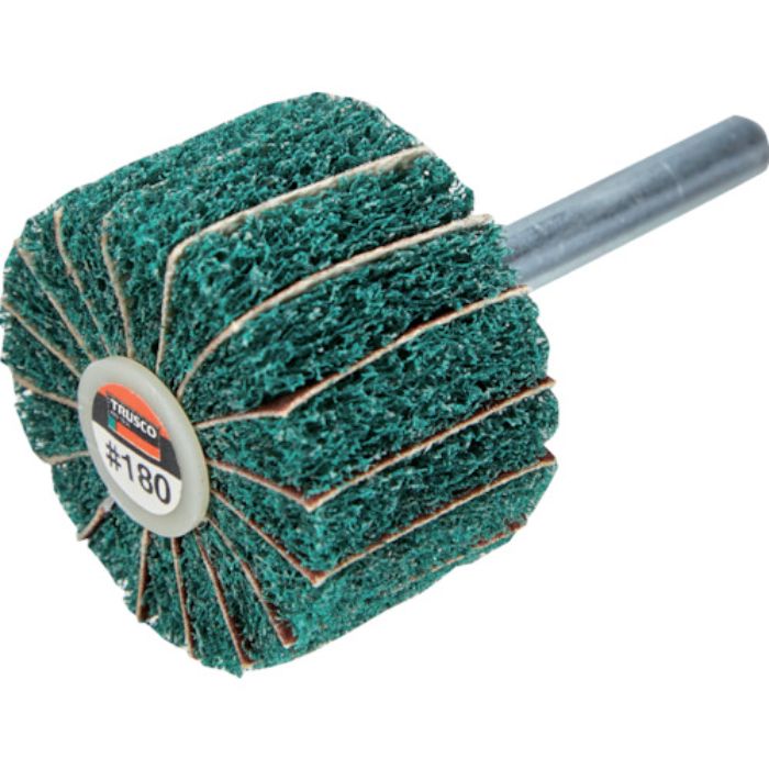 TRUSCO ナイロンミックスホイール 外径40X厚25X軸6 180♯ 5個入(Tcode:1730029)