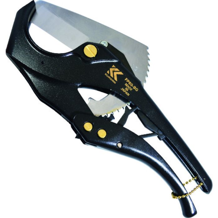 フジ矢 塩ビ管カッター(最大外径φ60mm・黒金)(Tcode:2402231)