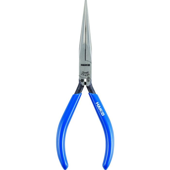 白光 ノーズプライヤー 先細ロングプライヤー FT-620 全長148mm(Tcode:1283954)