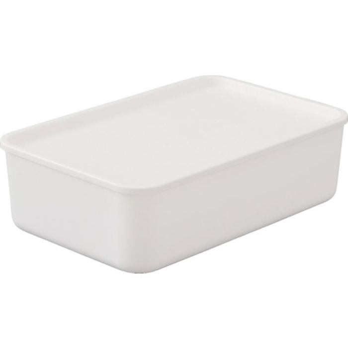 IRIS 288076 フタ付き 積み重ねBOX FTB-45 ホワイト(Tcode:2574034)