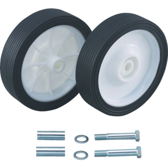 TRUSCO エアルブリケーターFTR-65G用 交換用後キャスターセット 車輪(Tcode:3010384)