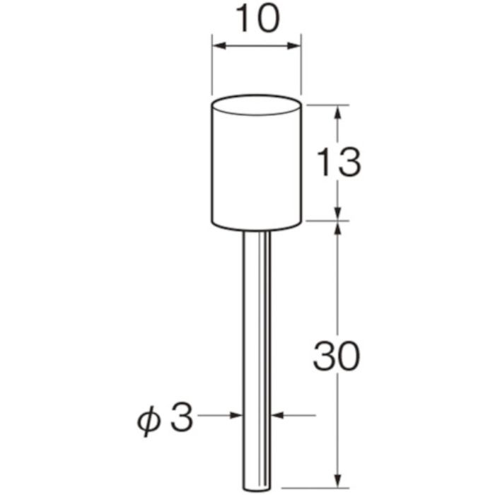 リューター 軸付砥石(Tcode:1259577)