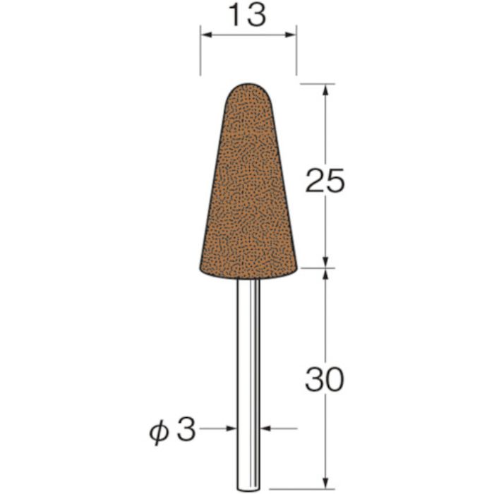 リューター 軸付砥石(Tcode:1284099)