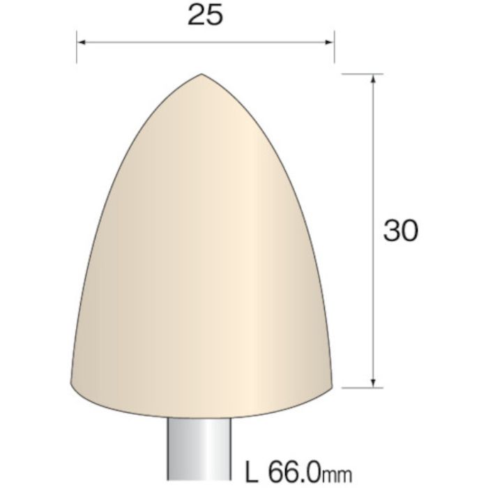 ミニモ フェルトバフ ハード Φ25 (5本入)(Tcode:4995121)