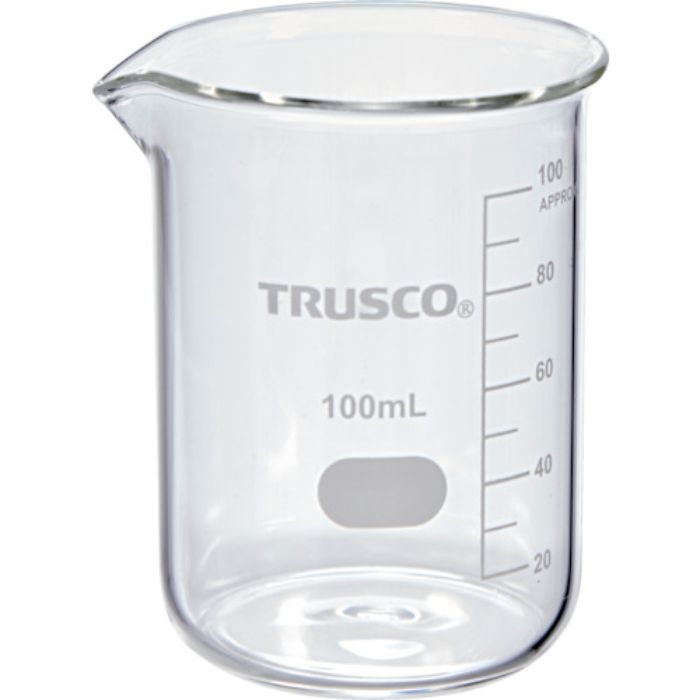 TRUSCO ガラスビーカー 100ml(Tcode:2179225)