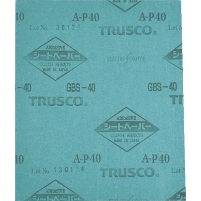 TRUSCO シートペーパー#60 1枚入(Tcode:7548516)