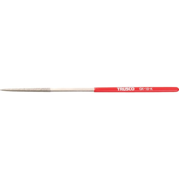 TRUSCO ダイヤモンドヤスリ 鉄工用#140 角 1本入 全長185mm(10本組サイズ) (Tcode:1176935)