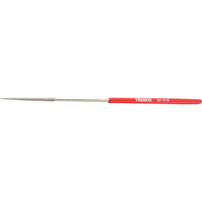 TRUSCO ダイヤモンドヤスリ 鉄工用#140 丸 1本入 全長185mm(10本組サイズ) (Tcode:1176927)