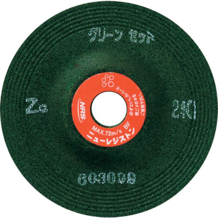 NRS 重研削用砥石 グリーンゼット 100×6×16 ZG24Q(Tcode:8159877)