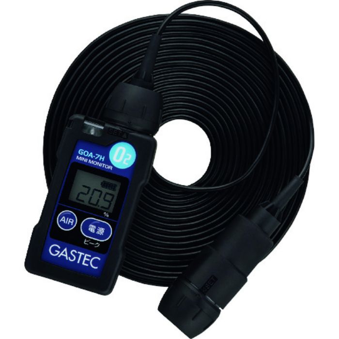 ガステック 装着形酸素濃度指示警報計(5mセンサコード付)(Tcode:2507790)