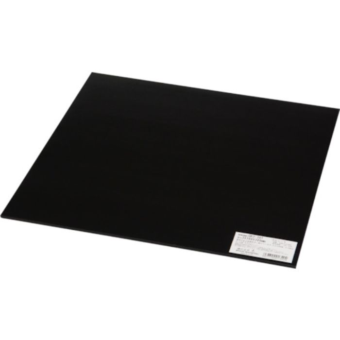光 天然ゴム板(粘着付)黒 3×300×300mm(Tcode:8201140)