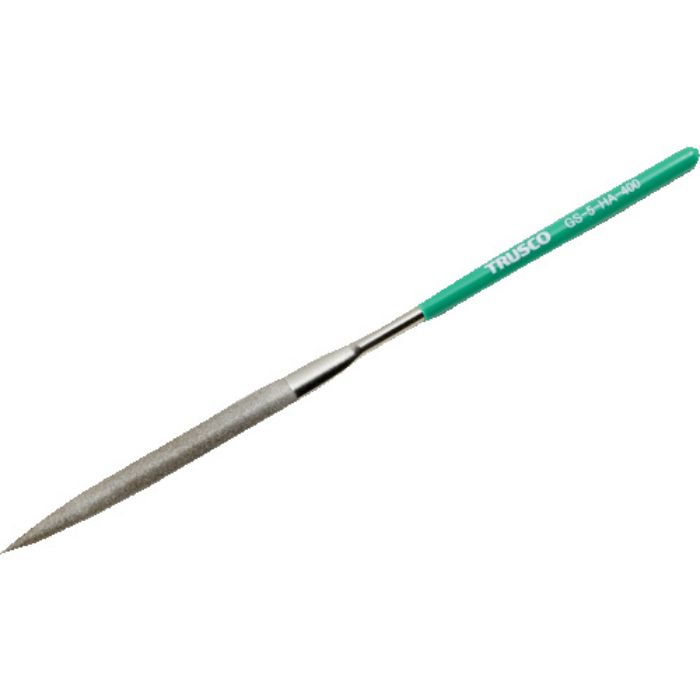 TRUSCO ダイヤモンドヤスリ 精密用#400 半丸 1本入 全長200mm(5本組サイズ)(Tcode:1607148)