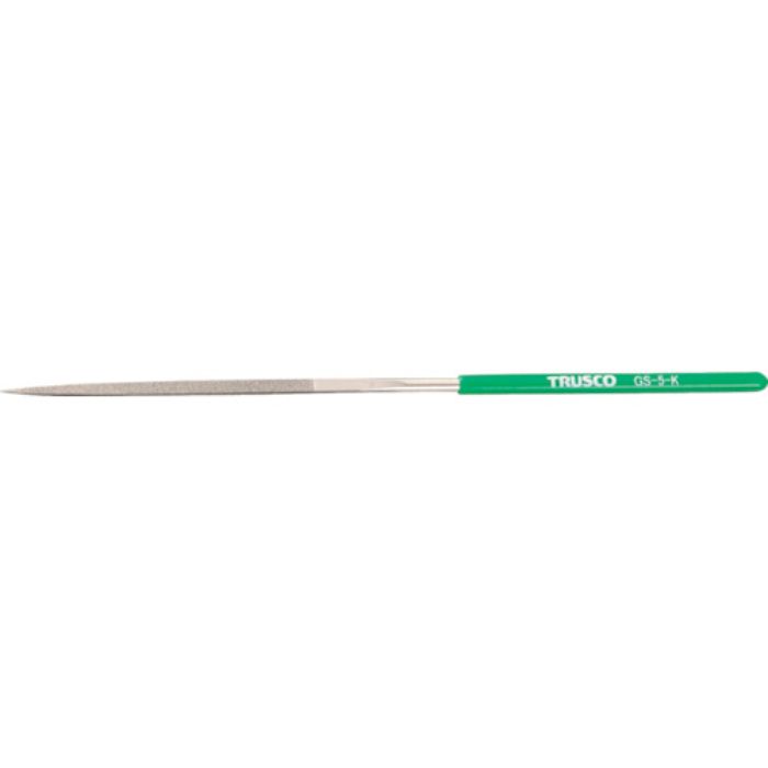 TRUSCO ダイヤモンドヤスリ 精密用#170 角 1本入 全長200mm(5本組サイズ)(Tcode:1176285)