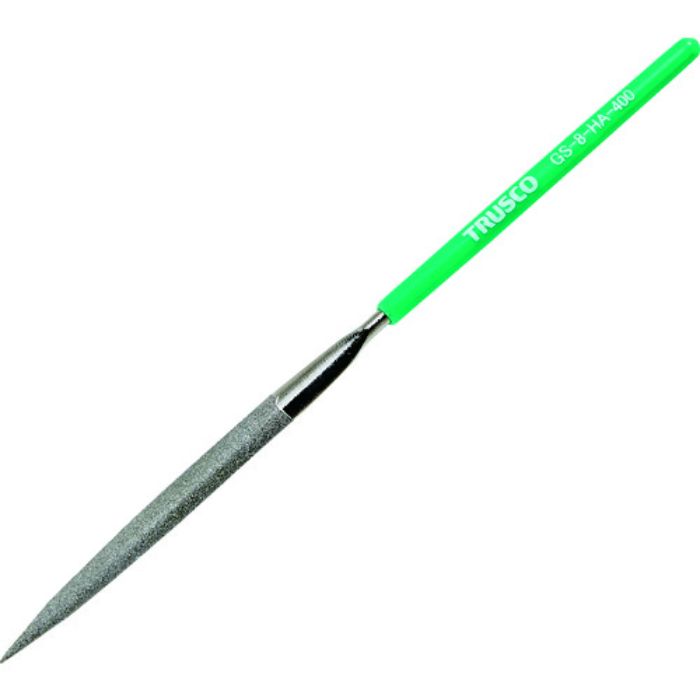 TRUSCO ダイヤモンドヤスリ 精密用#400 半丸 1本入 全長180mm(8本組サイズ)(Tcode:1607127)
