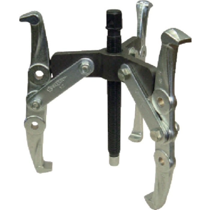 スーパー ギヤープーラGT型 3本爪プーラ D(被引抜き物の直径):最小150、最大375(Tcode:8130738)