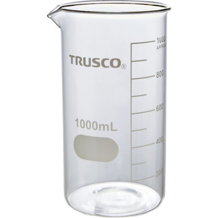 TRUSCO トールビーカー 1000ml(Tcode:2179088)