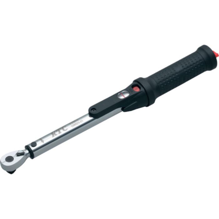 KTC 差込角9.5mm プレセット型トルクレンチ トルク調整範囲5〜25N・m 全長317.4mm(Tcode:2312520)