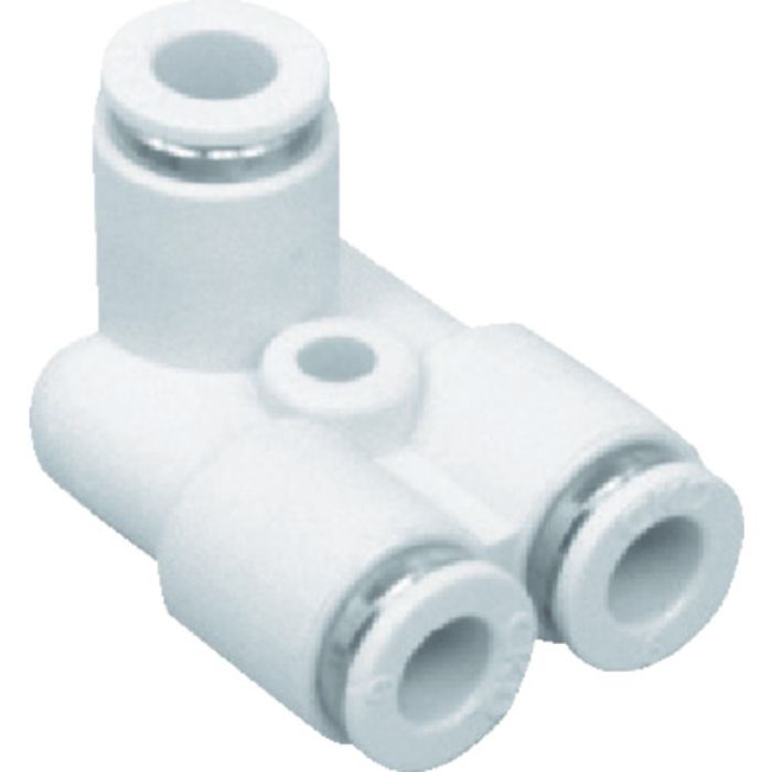 CKD チューブ継手 ニュージョイント FY形タイプ 適合チューブ外径10mm(Tcode:4014171)