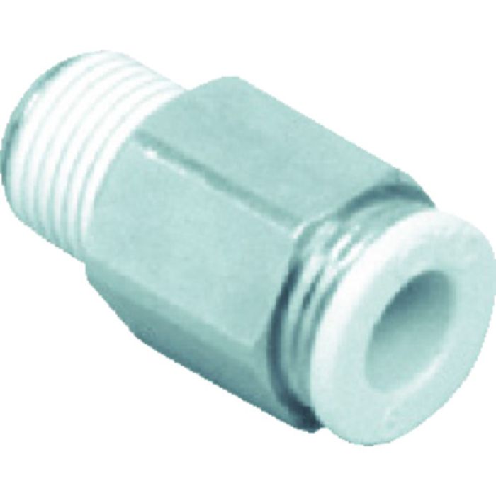 CKD ニュージョイント ストレートタイプ 適合チューブ外径:4mm 接続口径R1/8(Tcode:4016661)