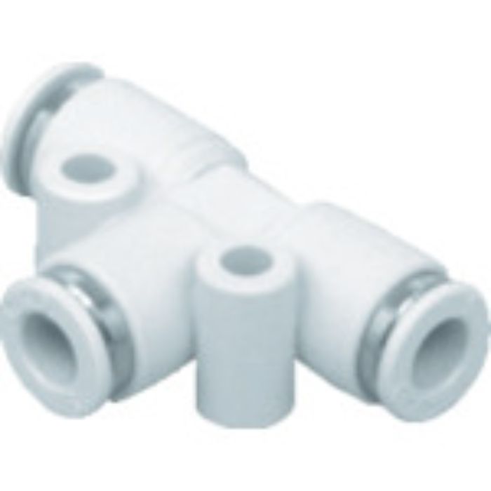 CKD チューブ継手 ニュージョイント チーズタイプ 適合チューブ外径12mm(Tcode:4017218)