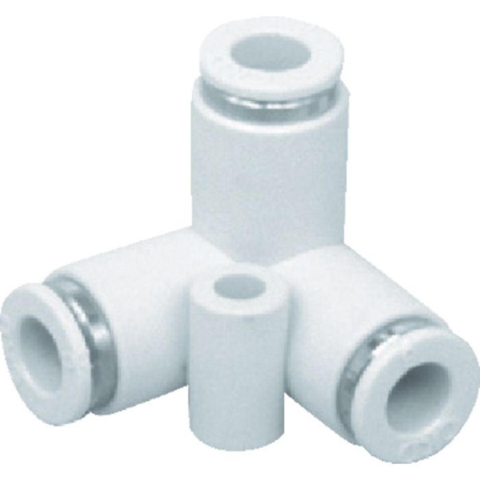 CKD チューブ継手 ニュージョイント テトラ形タイプ 適合チューブ外径8mm(Tcode:4017684)