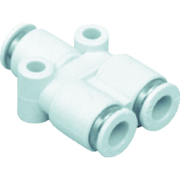 CKD ニュージョイント Y形チーズタイプ 適合チューブ外径:4mm/4mm(Tcode:4017919)