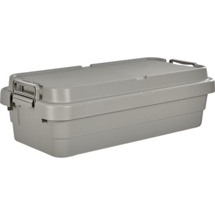 TRUSCO トランクカーゴ フラット天板仕様 浅型 40L グレー(Tcode:3695135)