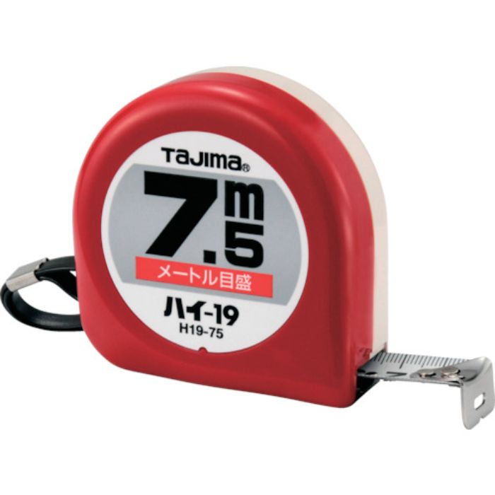タジマ ハイ-19 7.5m メートル目盛 紙函(Tcode:8134359)