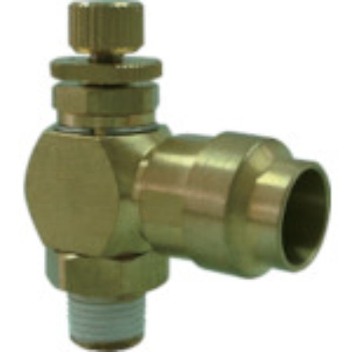 チヨダ ファイブHタイプスピードコントローラαメーターアウト8mm・R1/4(Tcode:8084387)